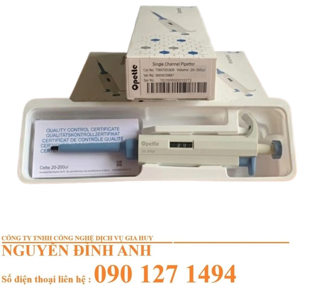 Micropipet Tự Động 1 Kênh: Dụng Cụ Thiết Yếu Trong Phòng Thí Nghiệm